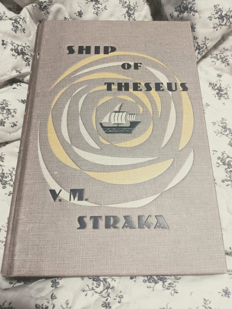 Inner cover of S. by JJ Abrams and Doug Dorst